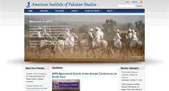 Desktop Screenshot of pakistanstudies.net