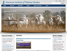 Tablet Screenshot of pakistanstudies.net